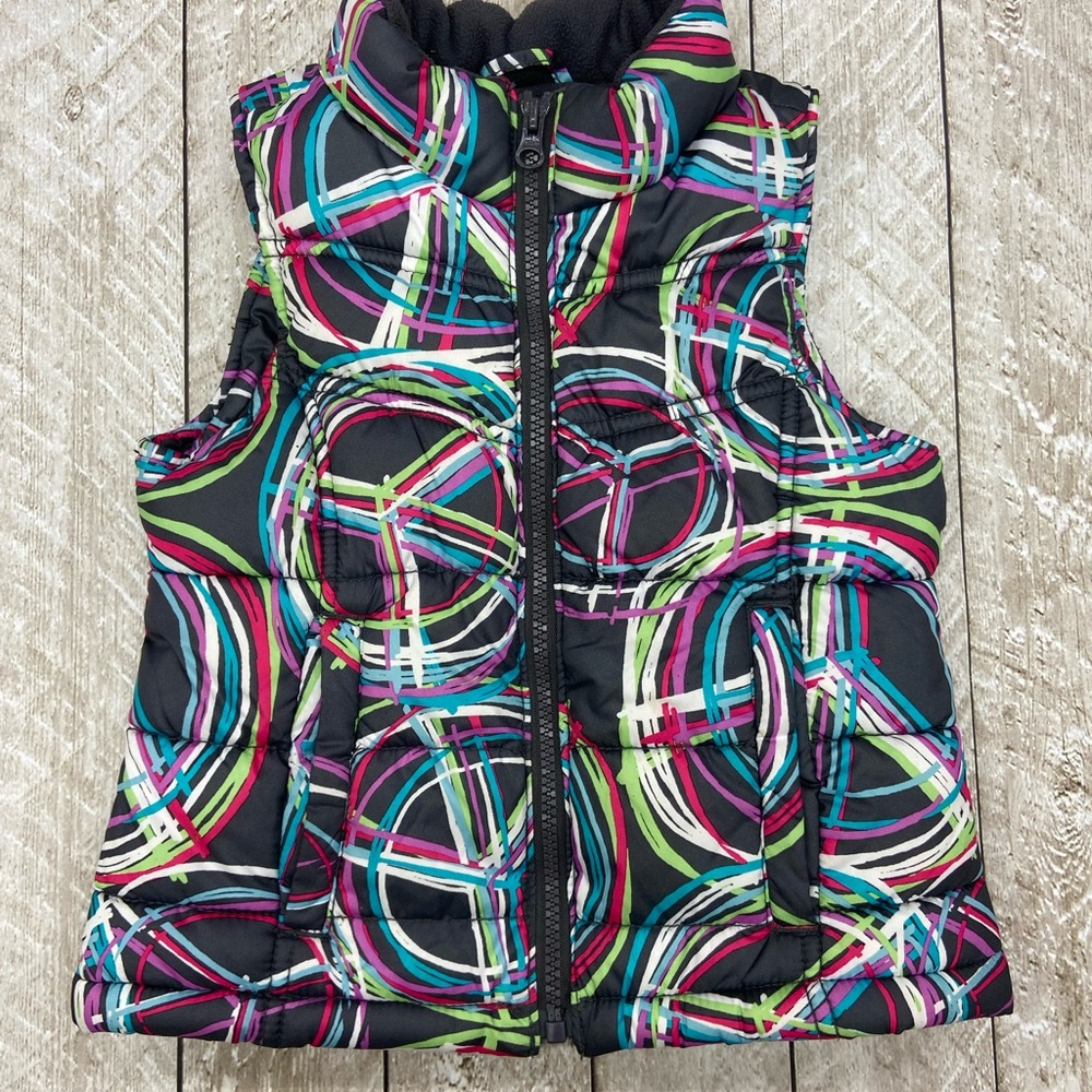 Old Navy Charcoal Puffer Vest